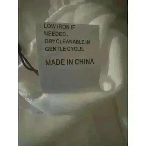 Zaful Square Neck Off the Shoulder Lantern Sleeve Tie Back Dress NWT Size 6 - Picture 14 of 14